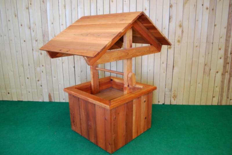 Pallet Wood Garden Wishing Well Ideas HOW TO MAKE DIY