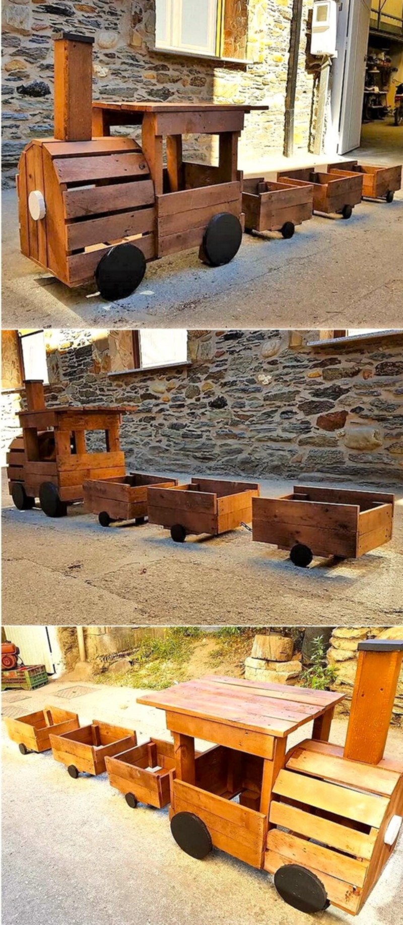 Wood Pallet Train (1)
