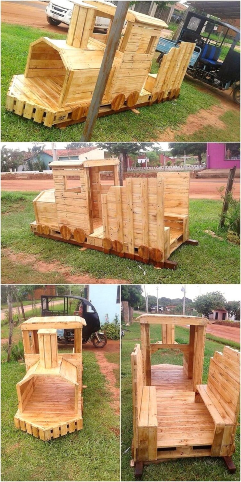 Wood Pallet Train (8)