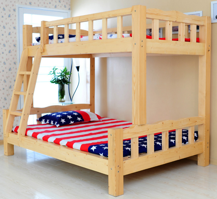 wooden bunk beds for kids (2)