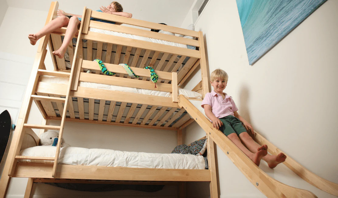 wooden bunk beds for kids (2)