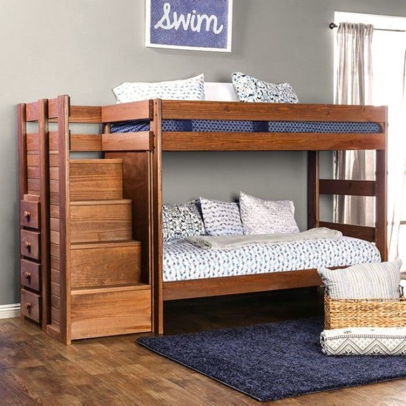 wooden bunk beds for kids (5)