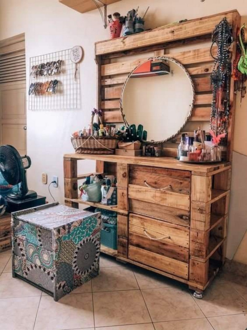 wooden pallet vanity makeup (11)