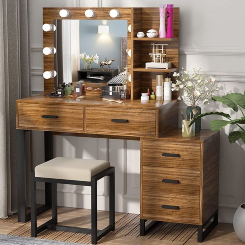 wooden pallet vanity makeup (16)