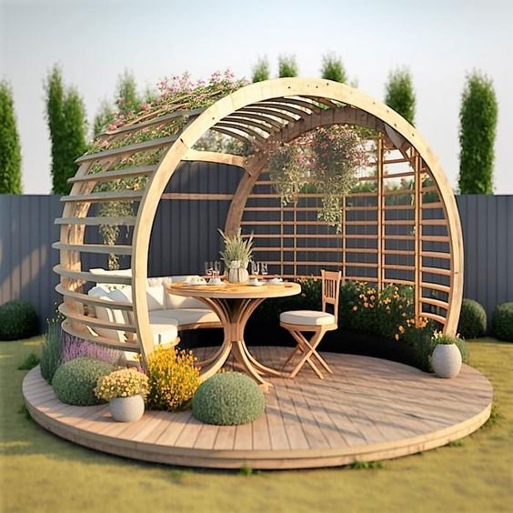 Wooden Garden Decks