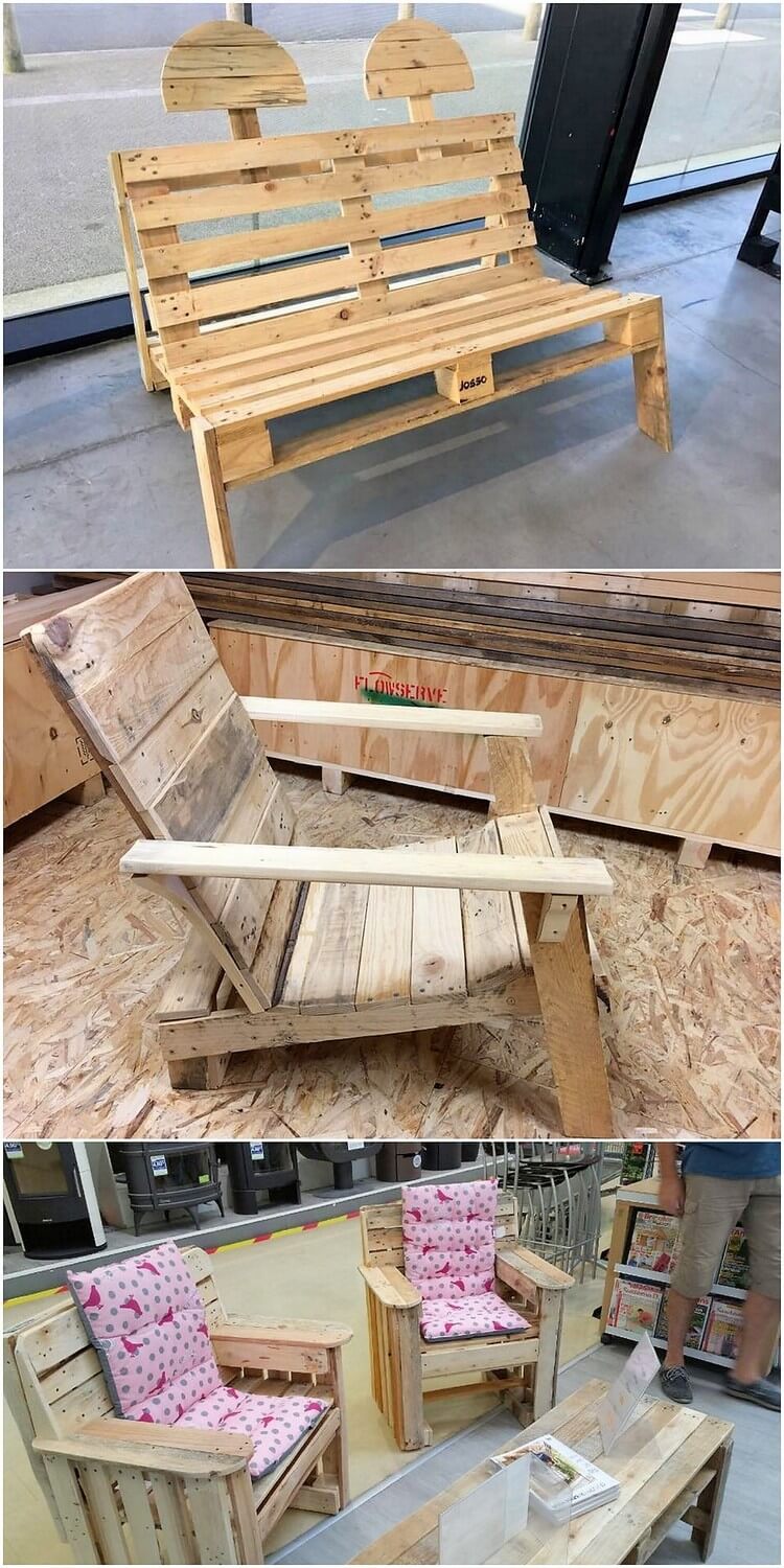 DIY Ideas For Old Wood Pallet Recycling (1)