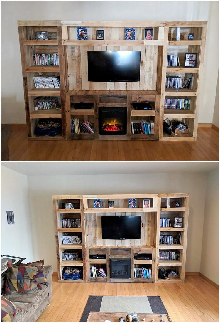 DIY Ideas For Old Wood Pallet Recycling (8)