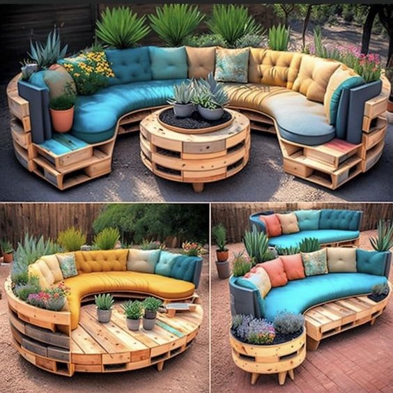 Unique And Easy To Make Shipping Pallet Projects (21)