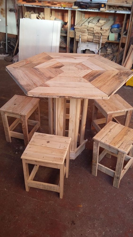 Unique And Easy To Make Shipping Pallet Projects (24)