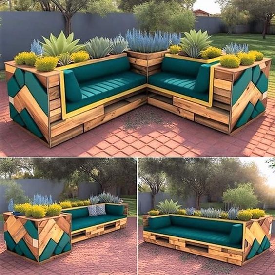 Unique And Easy To Make Shipping Pallet Projects (25)