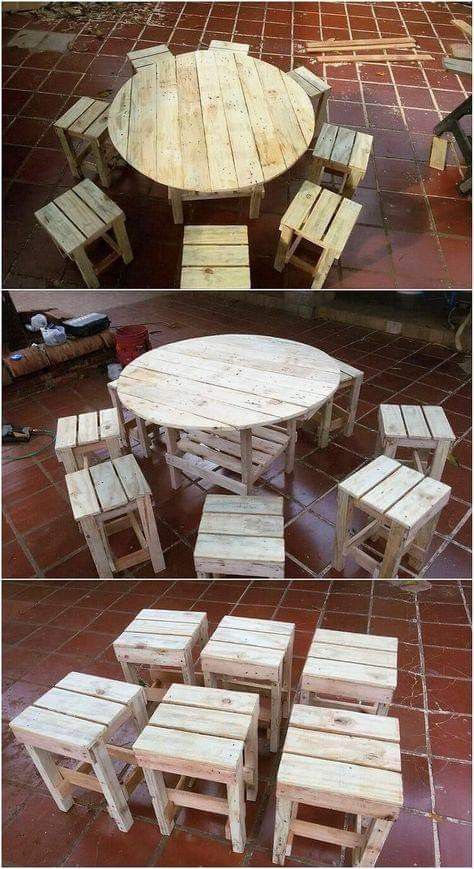 Unique And Easy To Make Shipping Pallet Projects (7)