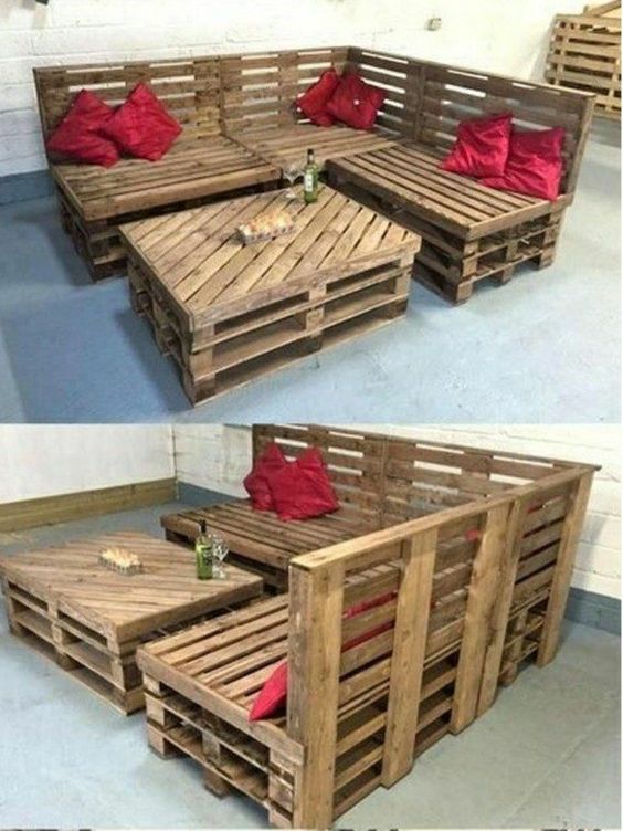 Unique And Easy To Make Shipping Pallet Projects (9)