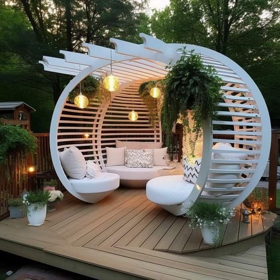 Wooden Garden Decks