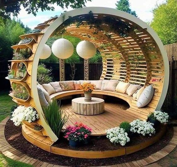 Wooden Garden Decks