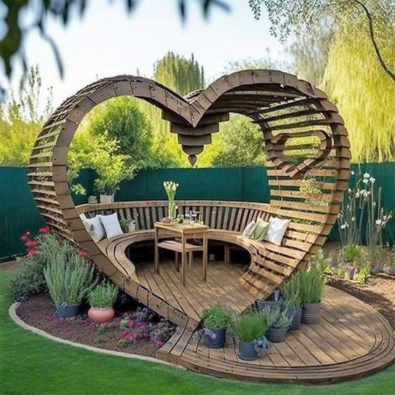 Wooden Garden Decks