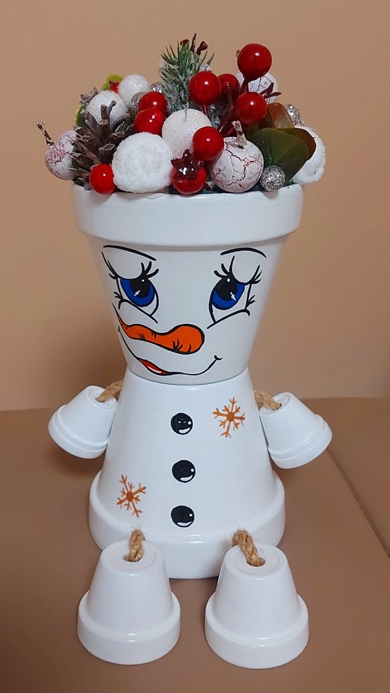 DIY Clay Pots Decorating And Crafts Ideas (10)