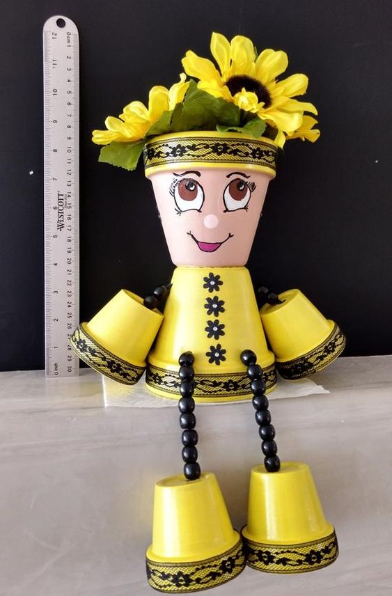 DIY Clay Pots Decorating And Crafts Ideas (12)