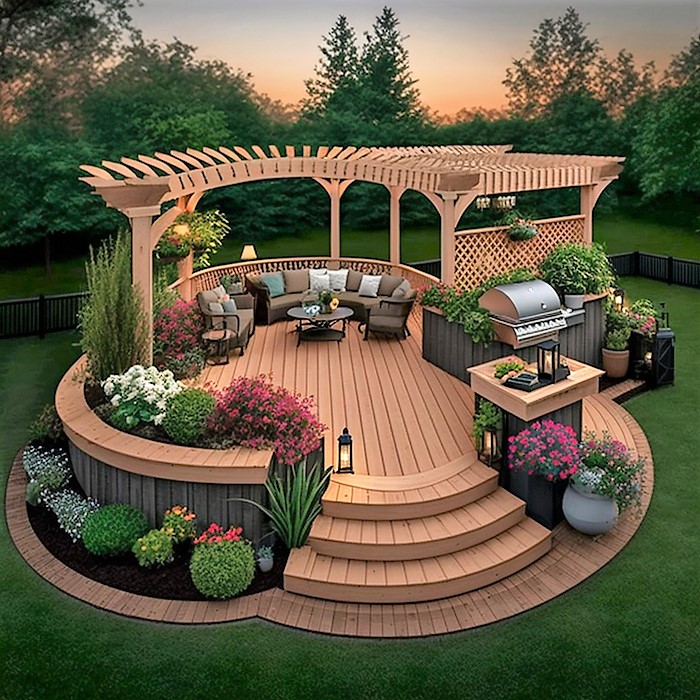 DIY Wood Pallet Outdoor Kitchen Ideas (14)