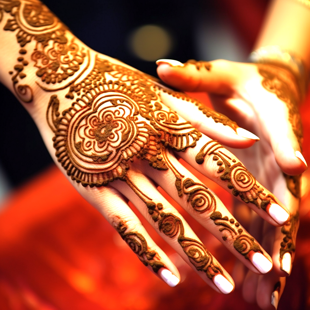 Mehndi designs for the back hand (22)