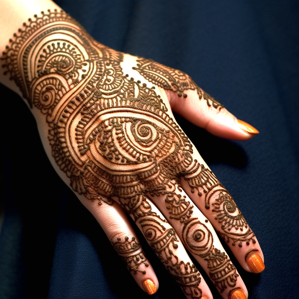 Mehndi designs for the back hand (28)