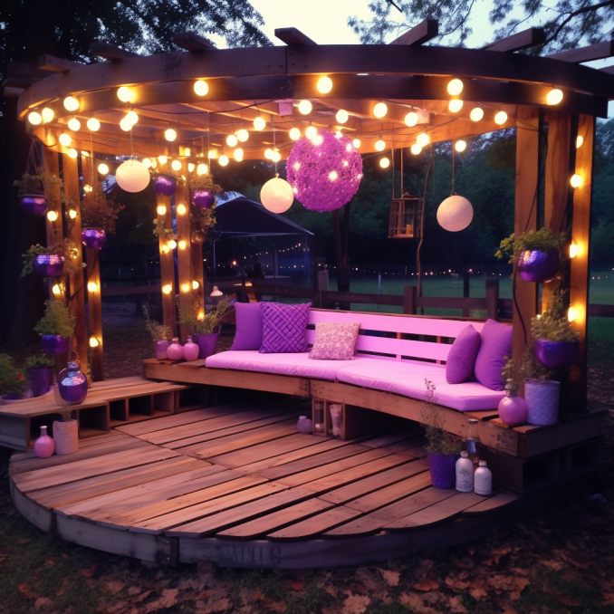 wonderful wooden pergola with deck on light design (34)