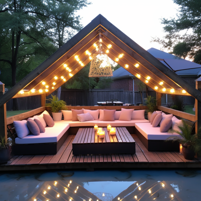 wonderful wooden pergola with deck on light design (41)