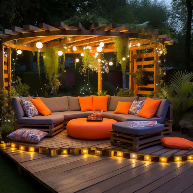 wonderful wooden pergola with deck on light design (50)