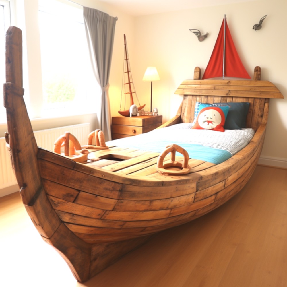 Cool pirate ship bunkbed (17)