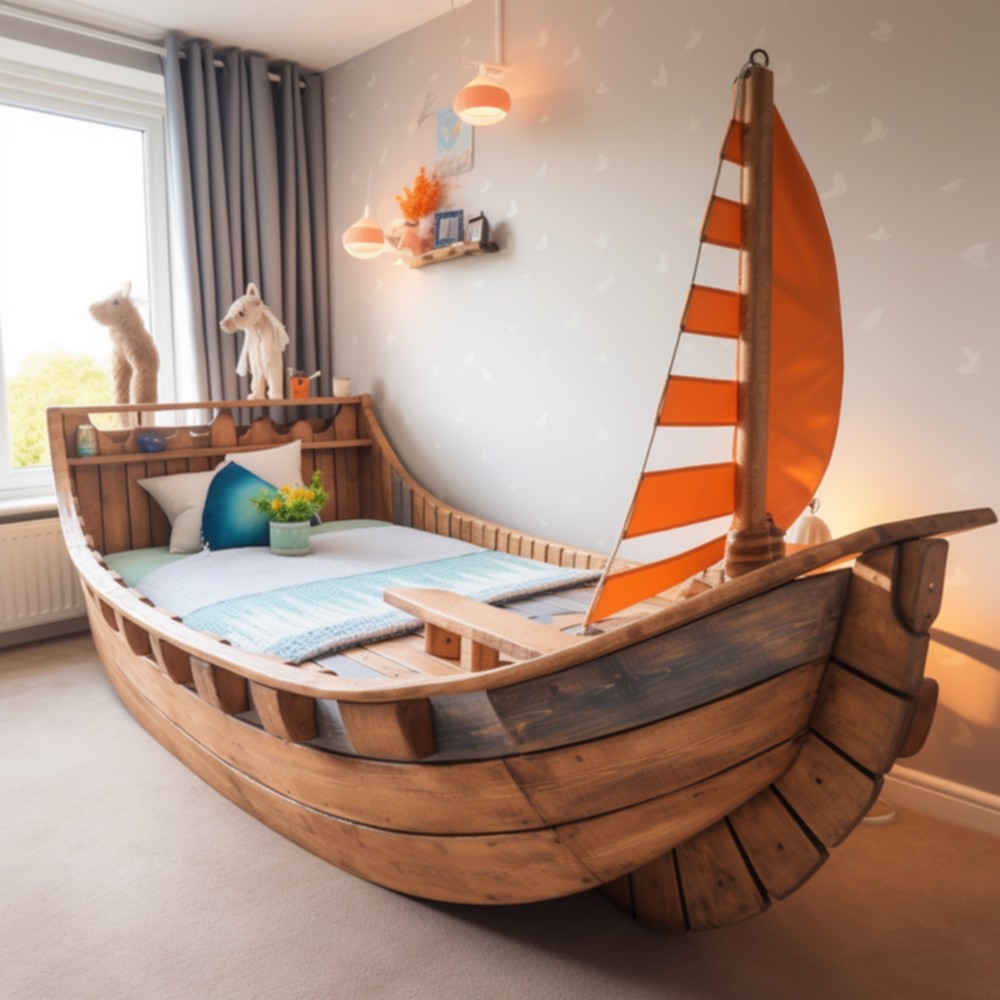 Cool pirate ship bunkbed (18)