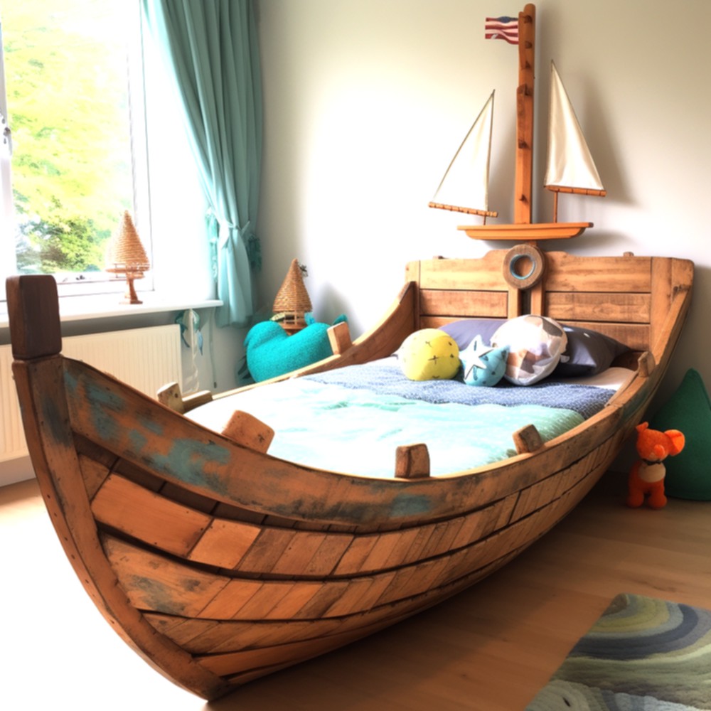 Cool pirate ship bunkbed (20)