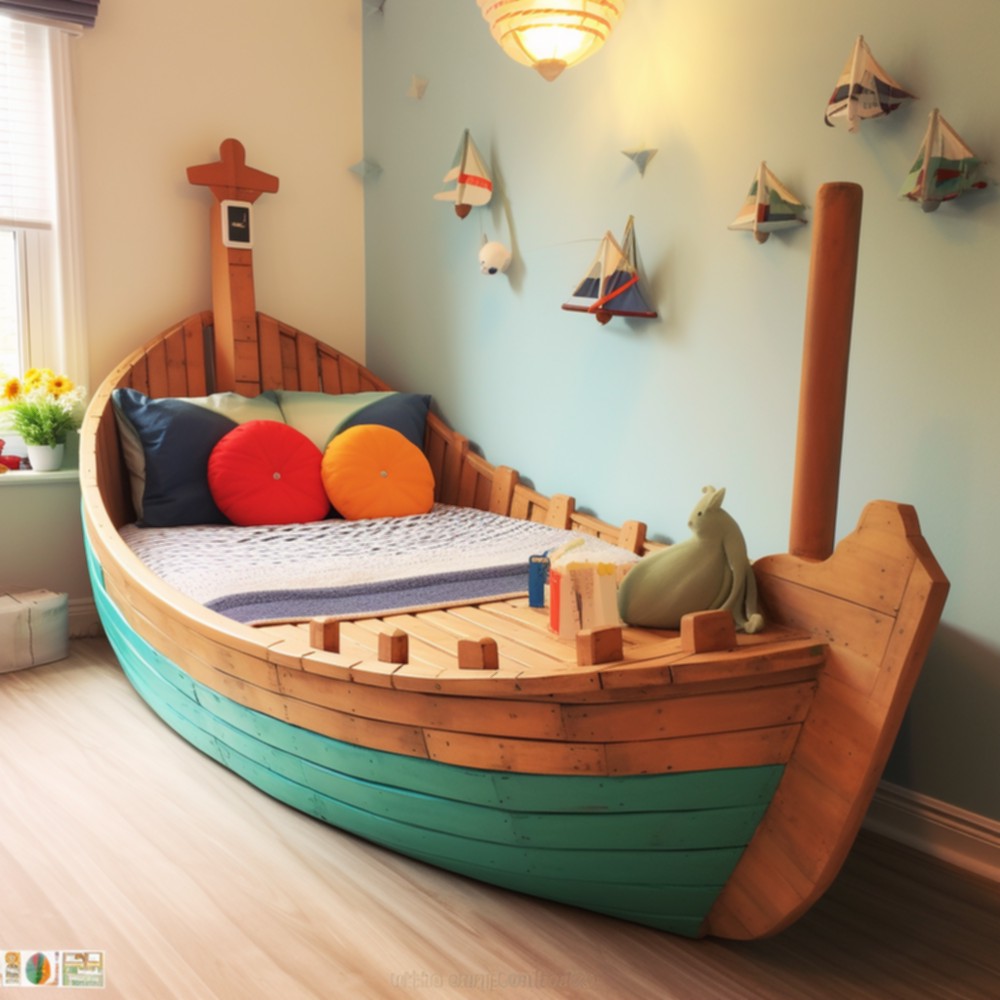 Cool pirate ship bunkbed (21)