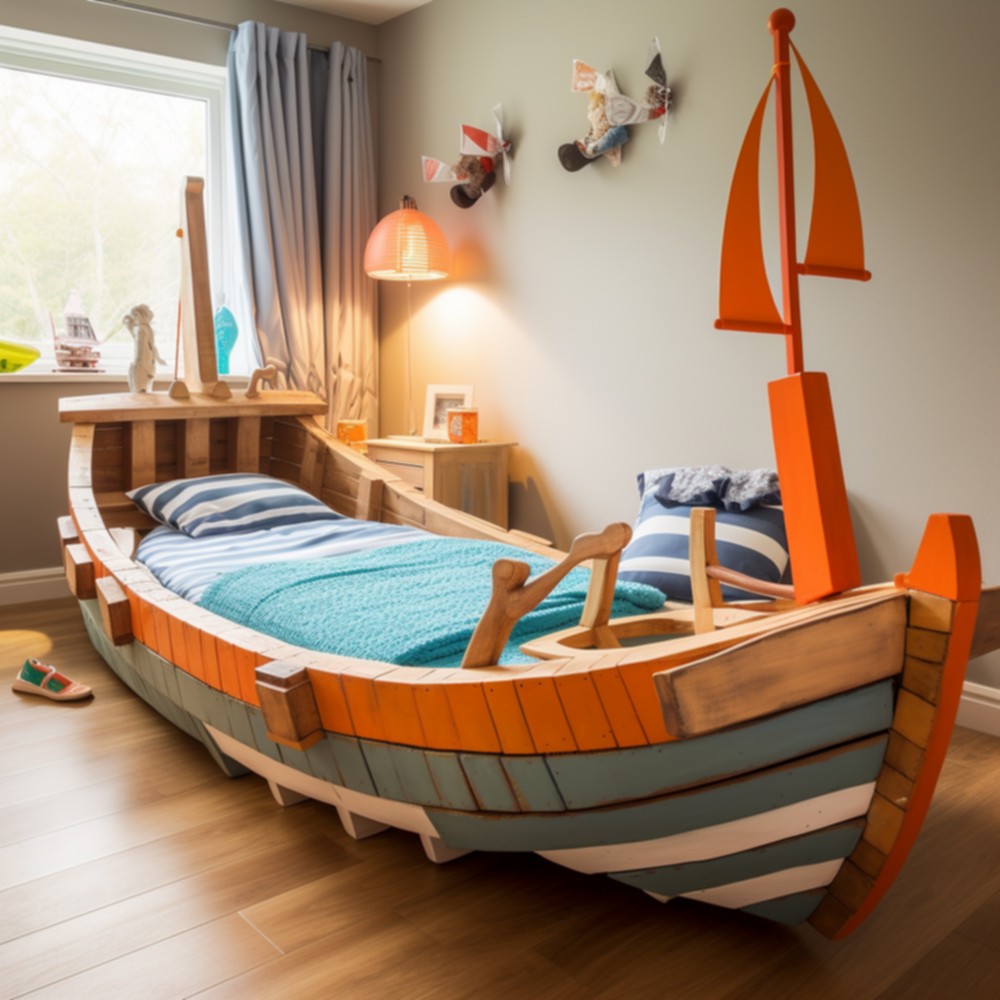 Cool pirate ship bunkbed (23)