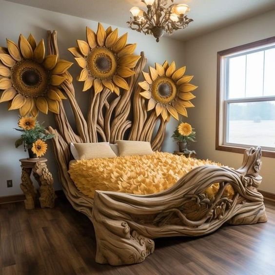 Log Home Comfort Creating Cozy Spaces with Wood Log Furniture (15)