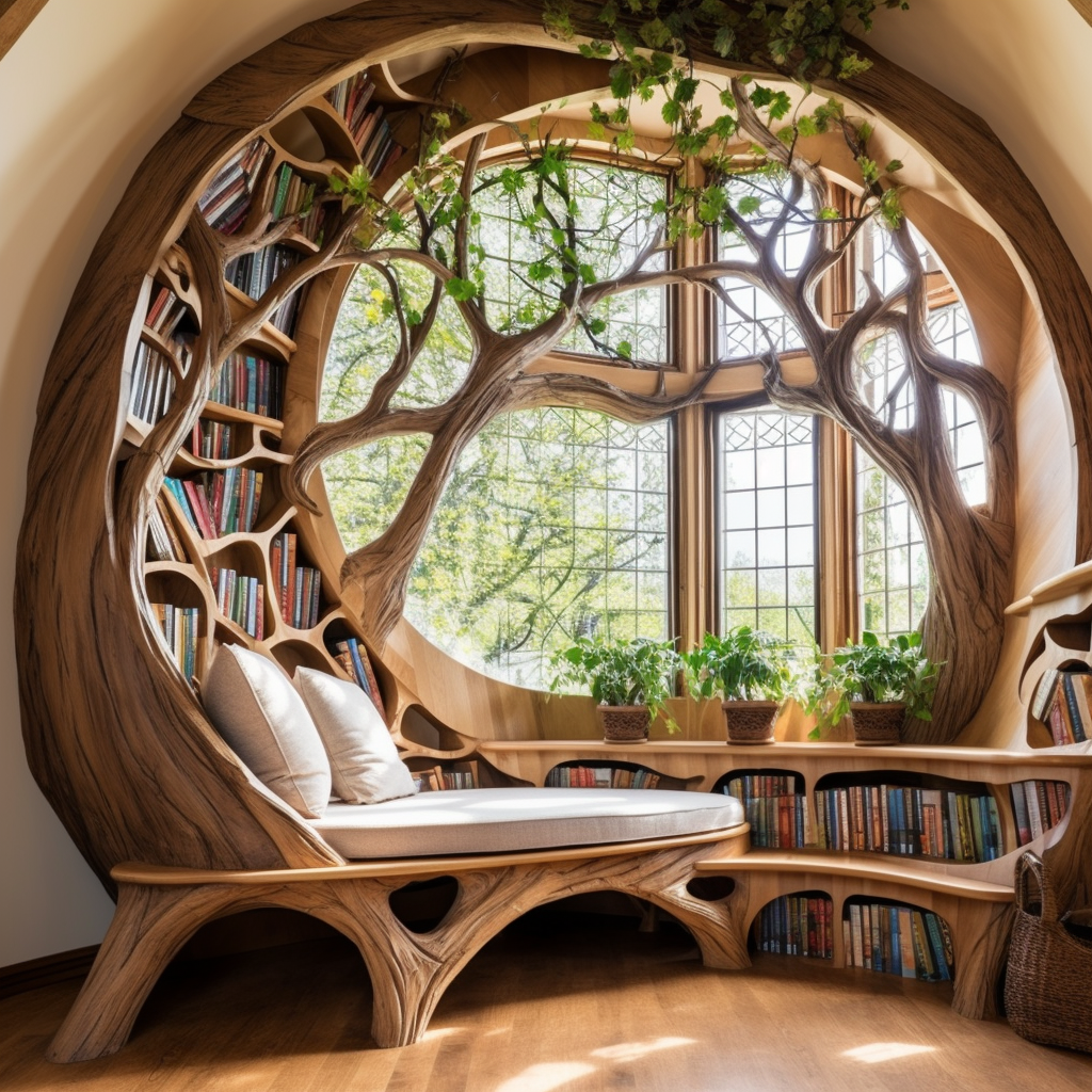 Log Home Comfort Creating Cozy Spaces with Wood Log Furniture (20)