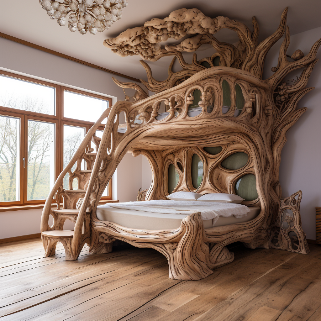 Log Home Comfort Creating Cozy Spaces with Wood Log Furniture (5)