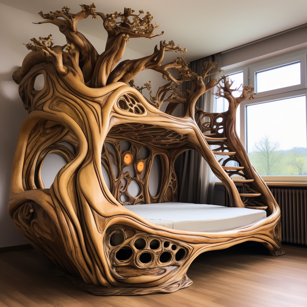 Log Home Comfort Creating Cozy Spaces with Wood Log Furniture (6)