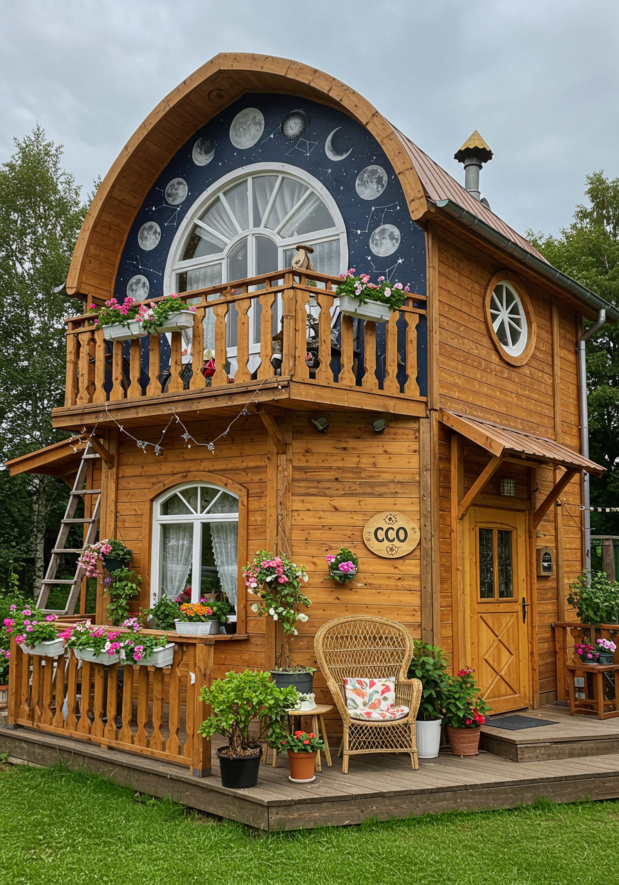 Rolling Timber Dreams Life in a Wooden Tiny House on Wheel (15)
