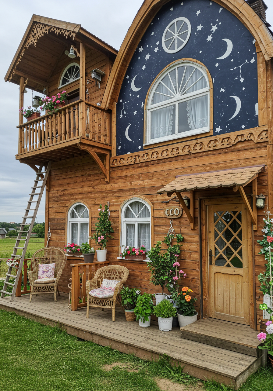 Rolling Timber Dreams Life in a Wooden Tiny House on Wheel (2)