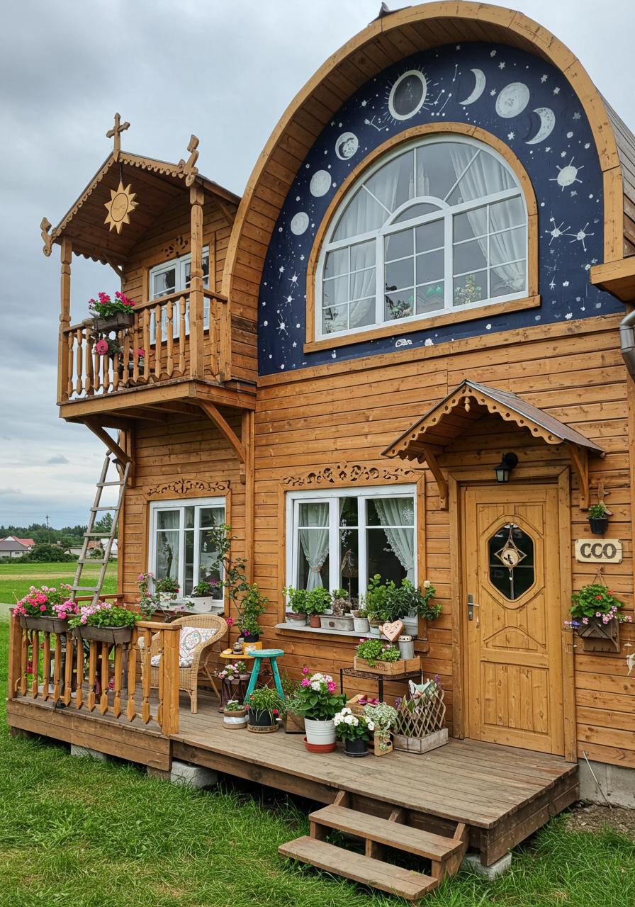 Rolling Timber Dreams Life in a Wooden Tiny House on Wheel (3)