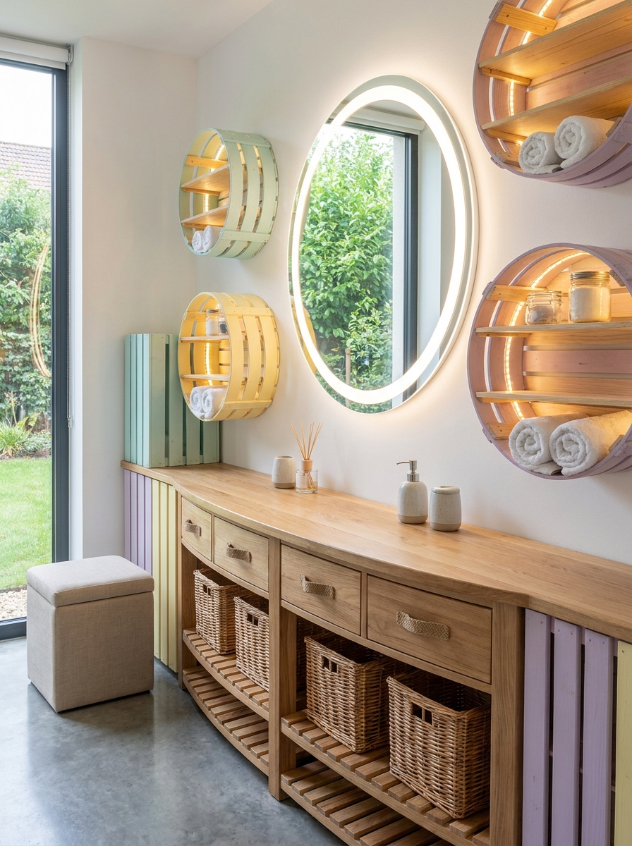 DIY Pallet Vanity Designs for Bedroom & Bathroom (39)