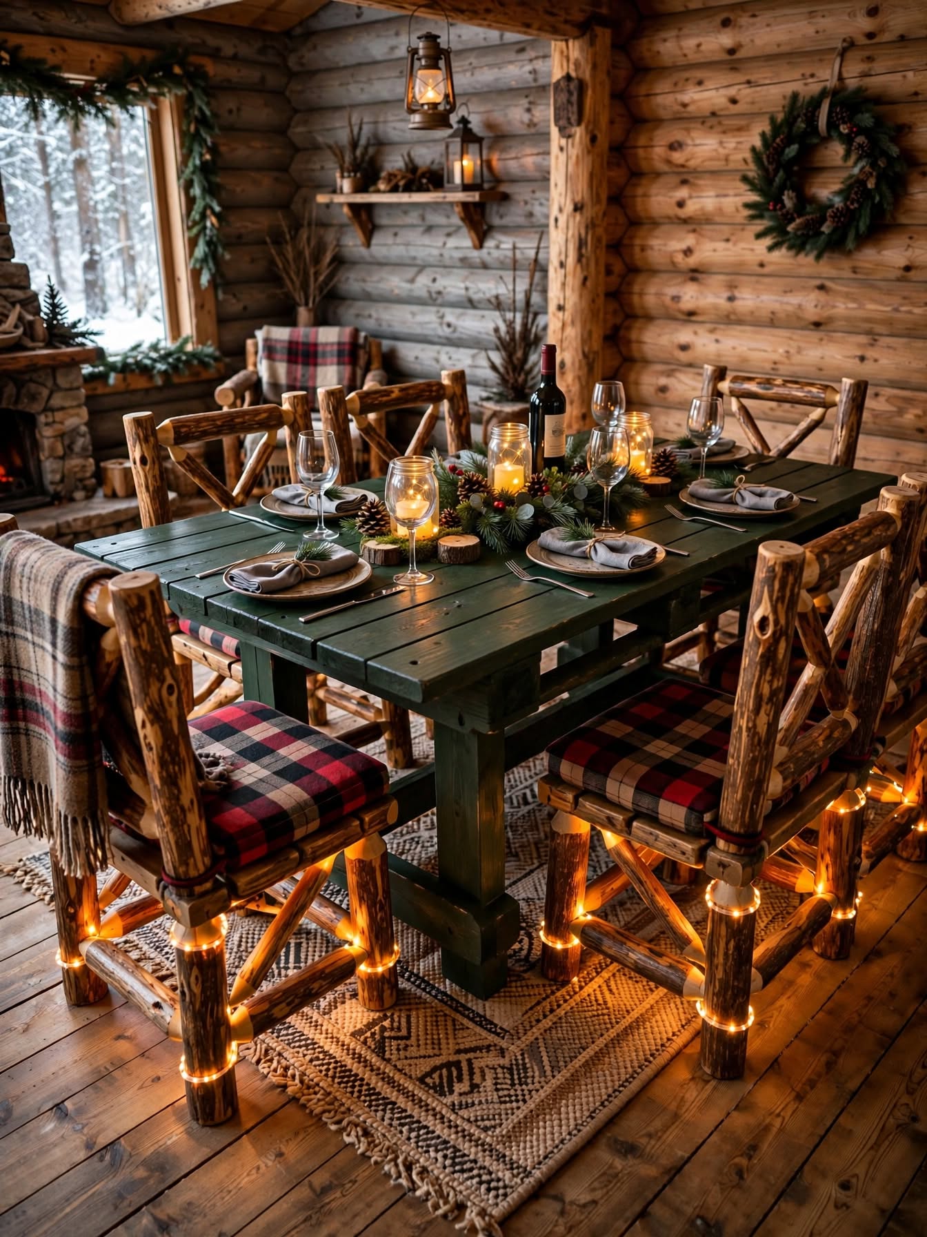 Beautiful Pallet Dining Setups (10)