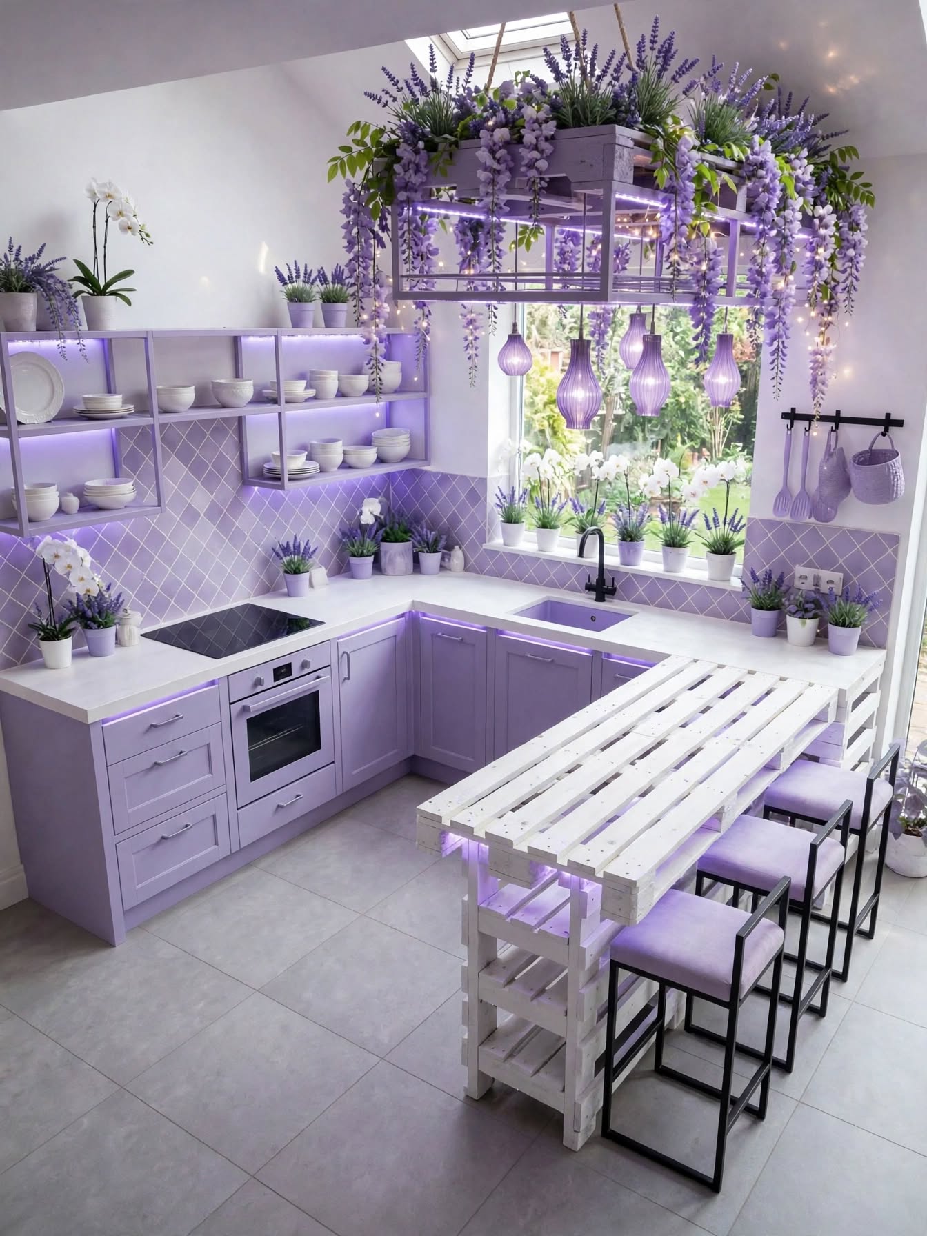 Creative Pallet Kitchen Makeovers with Totally New Designs (12)