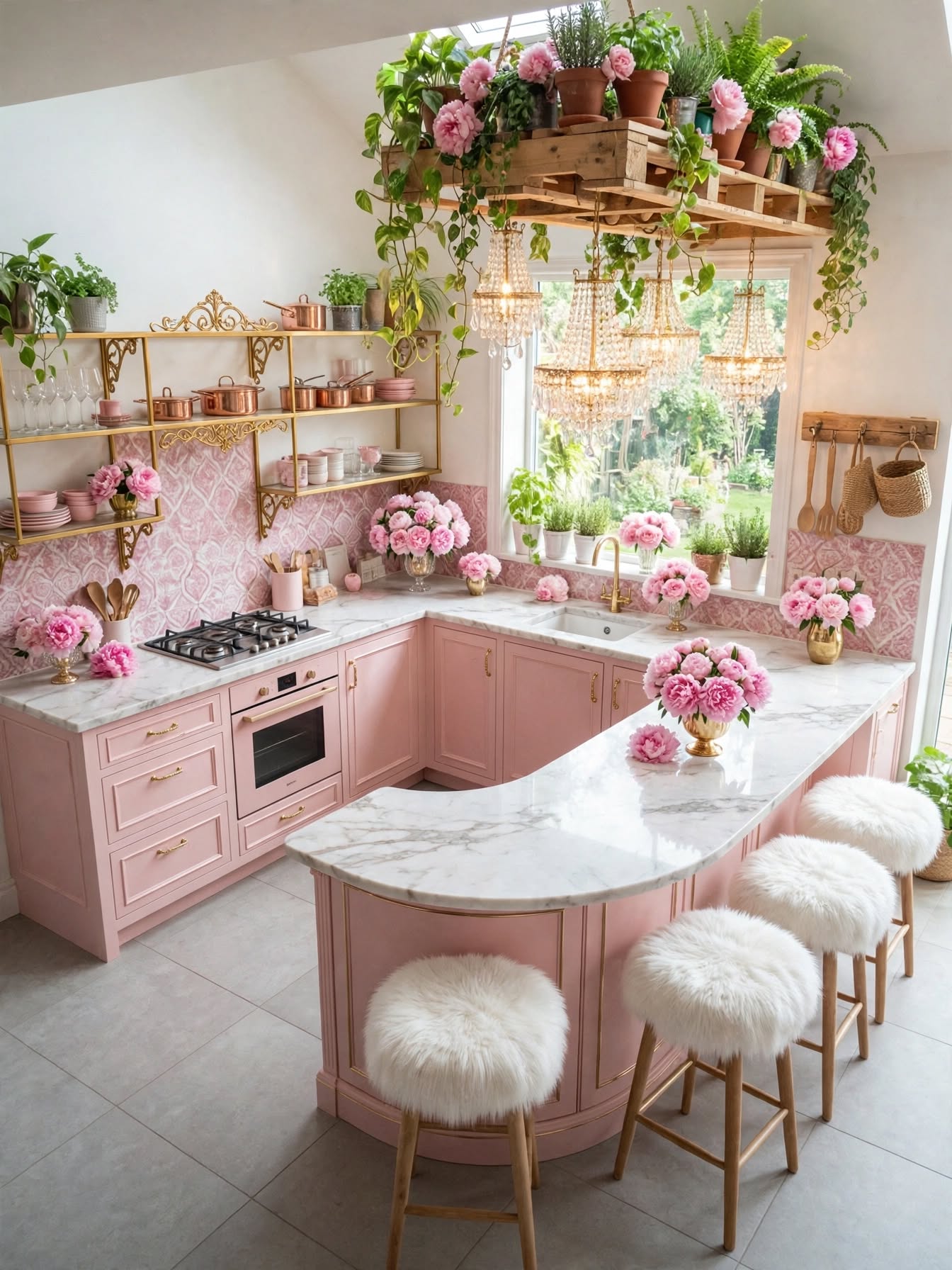 Creative Pallet Kitchen Makeovers with Totally New Designs (14)