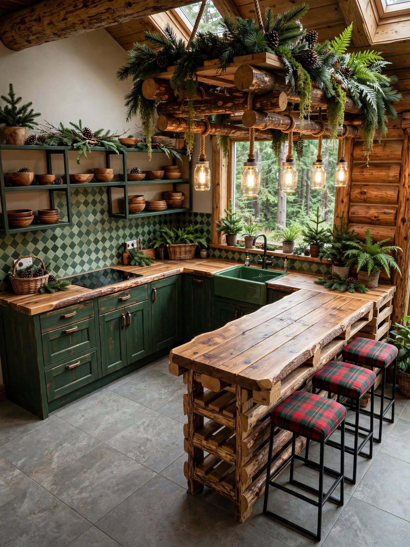 Creative Pallet Kitchen Makeovers with Totally New Designs (16)