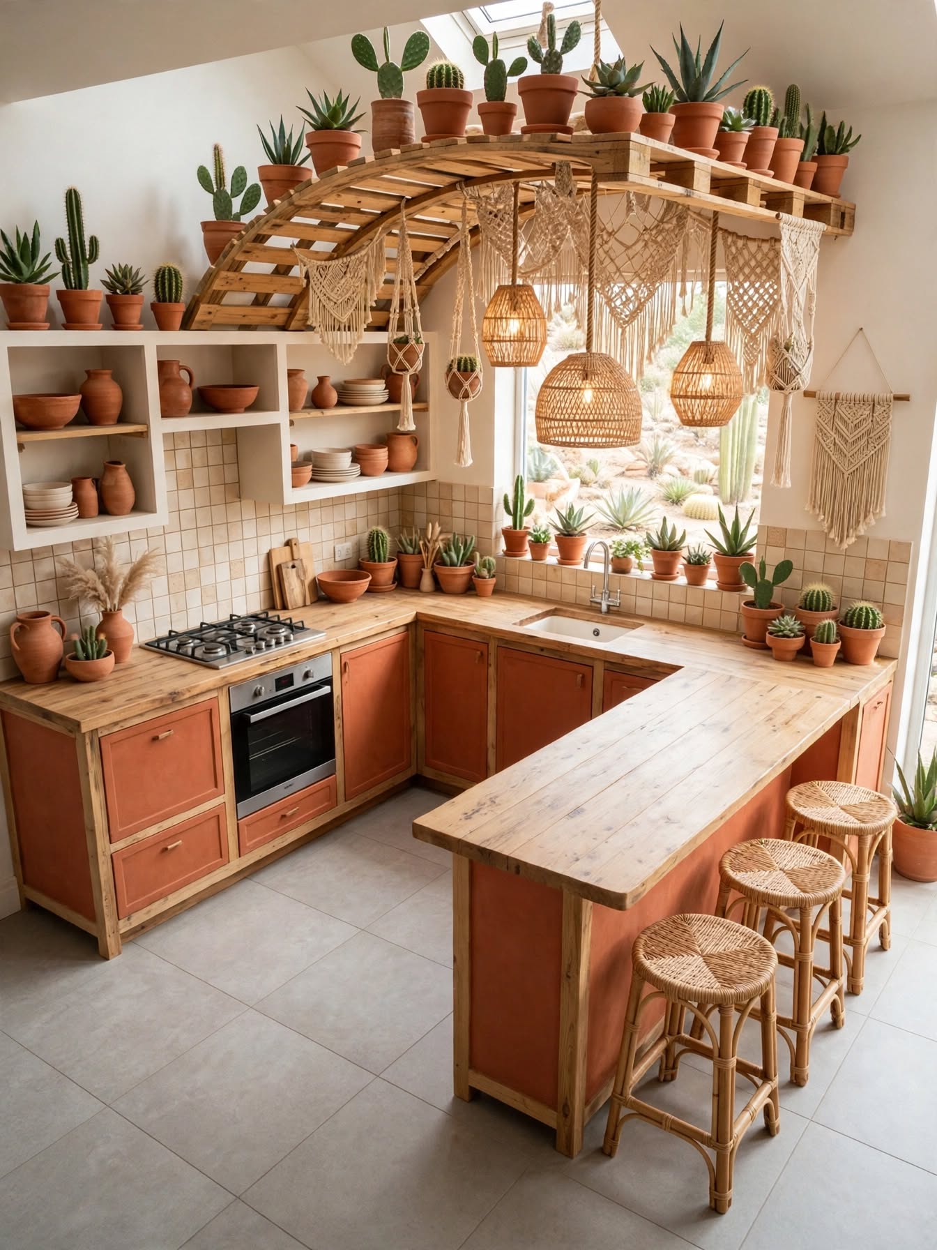 Creative Pallet Kitchen Makeovers with Totally New Designs (8)